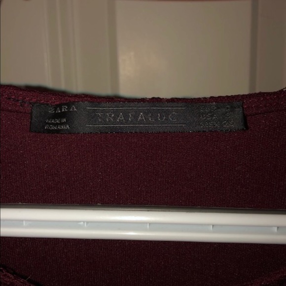 maroon Zara dress - Picture 2 of 2